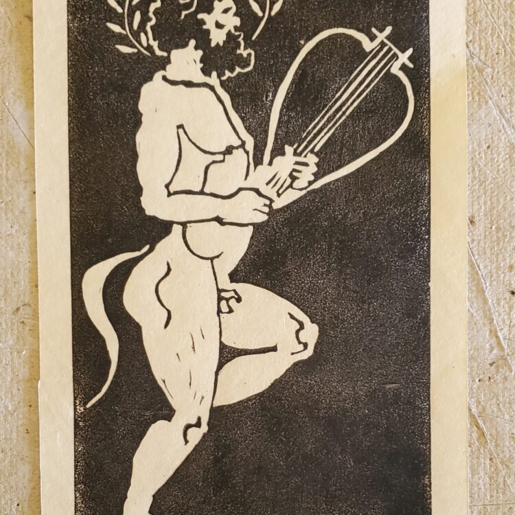 Faun with Lyre